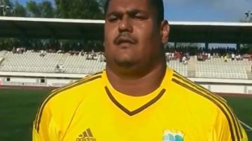 Dave Mussard es el portero de la selección de Seychelles