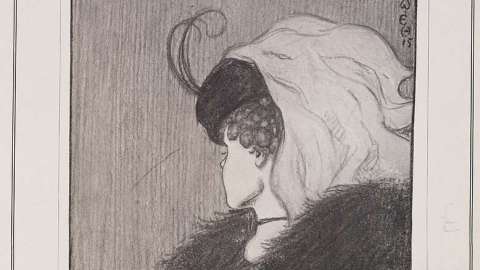La ilustración fue creada en 1915 por el artista inglés William Ely Hill.