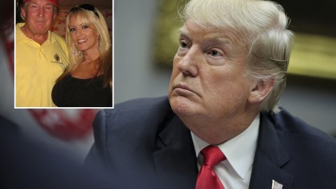El presidente Trump reconoció que pagó a su exabogado dinero que éste dio a Stormy Daniels.