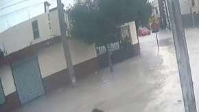 Una mujer rescató a los menores.