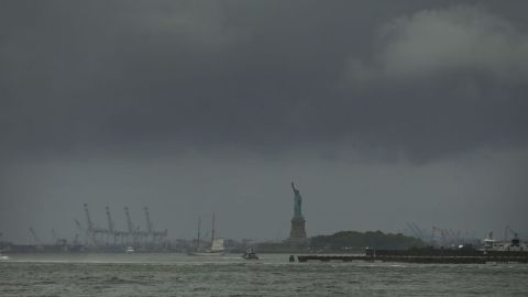 Lluvias en Nueva York.