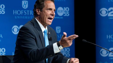 El gobernador de Nueva York Andrew Cuomo.