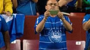 El brasileño Richarlison celebra su gol contra El Salvador en el FedEx Field. (Foto: JIM WATSON / AFP/Getty Images)