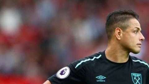 Javier 'Chicharito' Hernández sigue sin aparecer con el West Ham United.