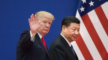 Los mandatarios Donald Trump y Xi Jinping.