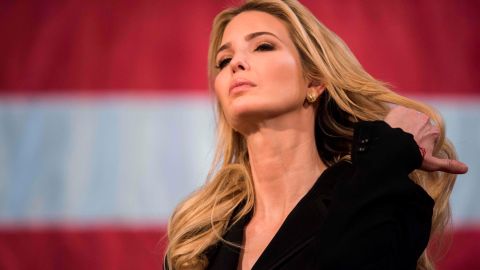 La primera hija Ivanka Trump.