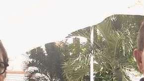 Hernán Otoniel con su madre durante su primer encuentro en Honduras.Rubén Figueroa/Movimiento Migrante Mesoamericano.