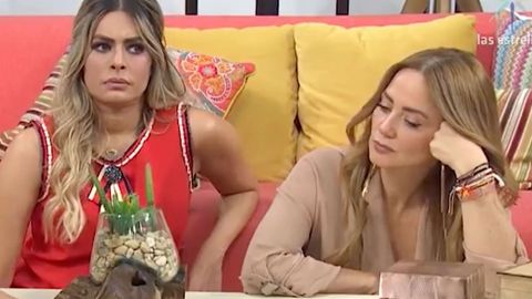 Galilea Montijo y Andrea Legarreta en el programa "Hoy"