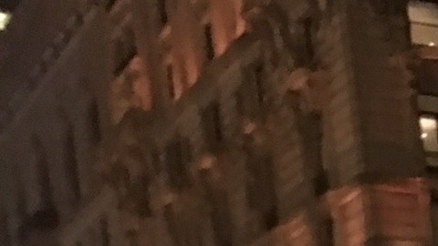 Los manifestantes caminaron desde la iglesia St. Bart’s hasta la Torre Trump.