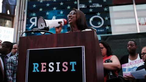 Letitia James asegura que su prioridad como Fiscal General será enfrentar a la Administración Trump.