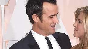 Justin Theroux y Jennifer Aniston.