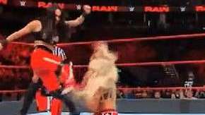 Susto mayúsculo en RAW de la WWE,