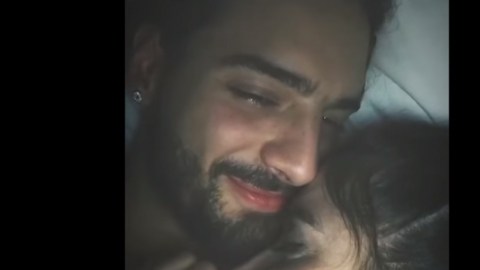 Maluma compartió el video en Instagram Stories.