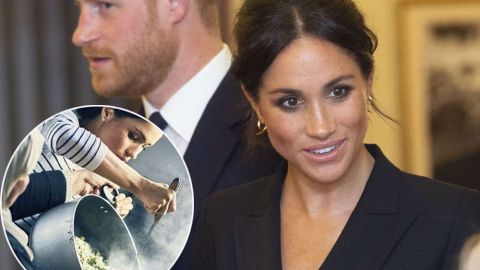 Meghan Markle recuperó su pasión por la cocina.