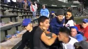 Aficionados de de Cubs protagonizaron una pelea al parecer por insultos racistas