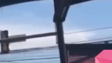 Las imágenes fueron expuestas a eso de las 9:30 a.m. de este sábado.