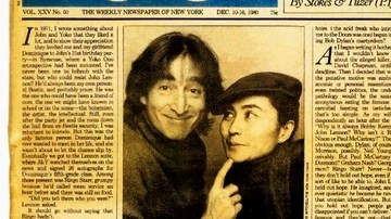 Portada histórica del asesinato de Lennon en 1980