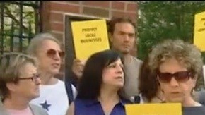 Imagen de la protesta