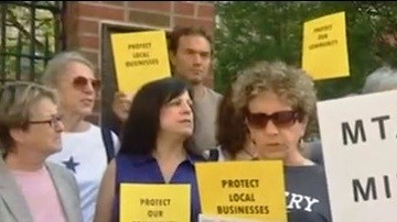 Imagen de la protesta