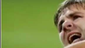 Luke Shaw y Héctor Moreno el día de la terrible fractura del primero,