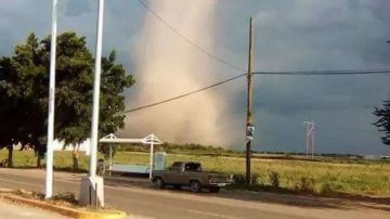 Tornado en Sinaloa