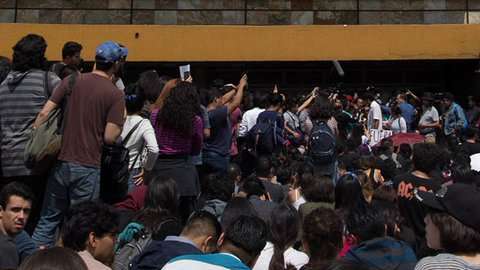 Protesta de universitarios