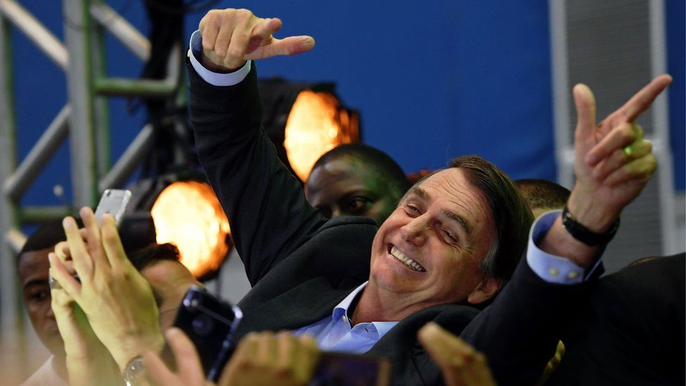 Jair Bolsonaro derrotó en segunda vuelta a Fernando Haddad, del Partido de los Trabajadores (PT)
