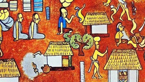 Murales de 1600 años en el templo maya de Chichén Itzá todavía tienen colores vibrantes.