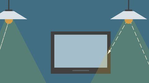 El Li-Fi solo funciona dentro del cono de la luz.