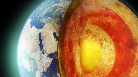 El núcleo interno de la Tierra es una "cápsula del tiempo".