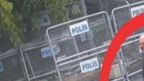 Este es el momento en que Jamal Khashoggi ingresa al consulado de Arabia Saudita el pasado 2 de octubre.