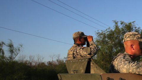 EEUU ya desplegó a la Guardia Nacional en la frontera.