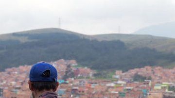 Ciudad Bolívar se encuentran al sur del distrito de Bogotá.