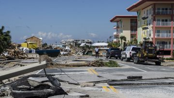 La Guardia Nacional de Florida evalúa los daños den Panama City.