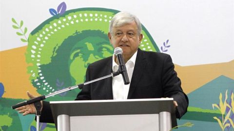 Andrés Manuel López Obrador. presidente electo de México.