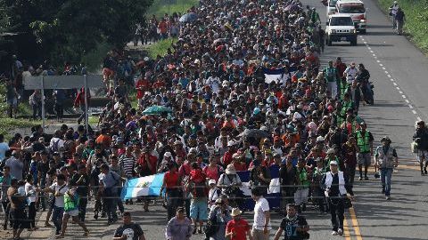 La Caravana Migrante sigue su viacrucis camino a EEUU