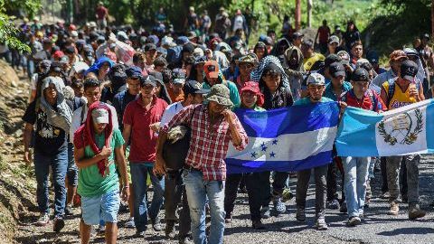 Autoridades estiman que son 7,000 los miembros de la Caravana Migrante