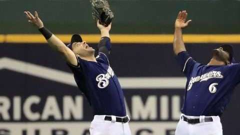 Los Milwaukee Brewers barrieron a los Colorado Rockies en la Serie Divisional de la Liga Nacional. (Foto: EFE/EPA/TANNEN MAURY)