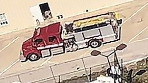 Destrozos tras el paso del huracán Michael