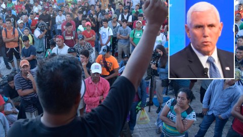 El vicepresidente Pence estuvo en un foro organizado por el 'Washington Post'.