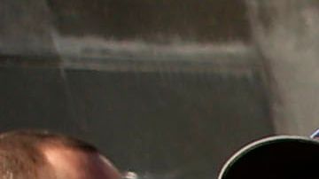 Manifestantes pro inmigrantes se reunieron antes de la llegada del mandatario