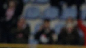 El defensa francés del FC Barcelona Clement Lenglet festeja el apretado triunfo ante Cultural Leonesa. (Foto: EFE/Lavandeira jr)