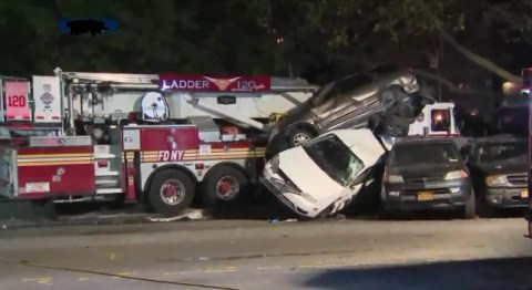Accidente en East New York Avenue