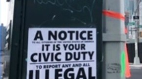 Mensajes para reportar a extranjeros ante ICE