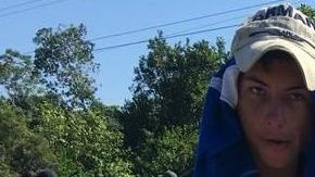 Los pobladores sales a apoyar a los miles de hondureños.