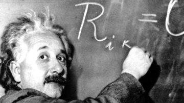 Einstein, en enero de 1939.
