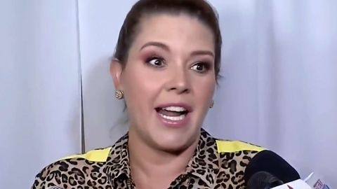 Alicia Machado en entrevista con "El Gordo y La Flaca"