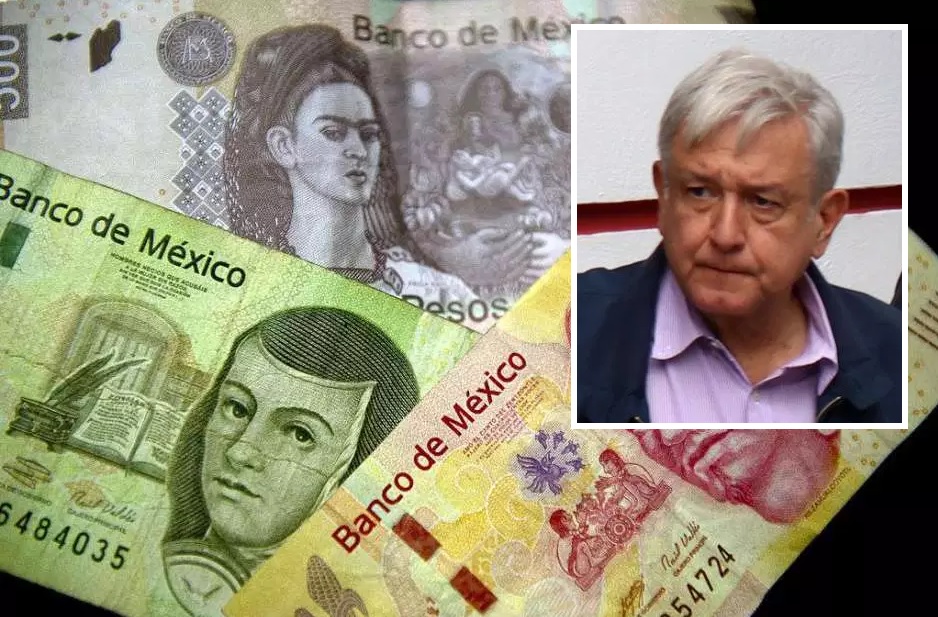 La moneda mexicana registra pérdidas.