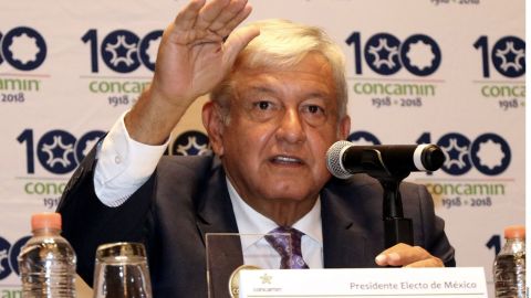 Andrés Manuel López Obrador, presidente electo de México.