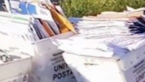 Un lote de la correspondencia abandonada